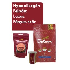  Delcon Regular Plus Fish Hypoallergén Lazac kutyatáp Próbacsomag