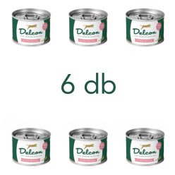 6x85 g Delcon Habkrém kölyök macskáknak 95% lazac